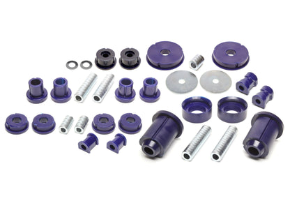 TA Technix PU-​Buchsen Kit 37-​teilig / Vorderachse+Hinterachse / Vorderachse mit Ø 19mm Stabi / Hinterachse mit Ø 14mm St...