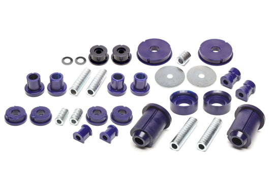 TA Technix PU-​Buchsen Kit 37-​teilig / Vorderachse+Hinterachse / Vorderachse mit Ø 19mm Stabi / Hinterachse mit Ø 14mm St...