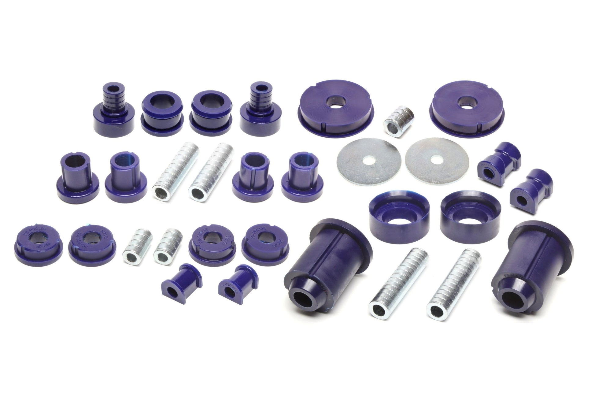 TA Technix PU-​Buchsen Kit 37-​teilig / Vorderachse+Hinterachse / Vorderachse mit Ø 21mm Stabi / M3 Exzenter / Hinterachse...