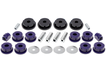 TA Technix PU-​Buchsen Kit 26-​teilig / Hinterachse mit Ø 19mm Stabi / passend für BMW 3er Serie E36