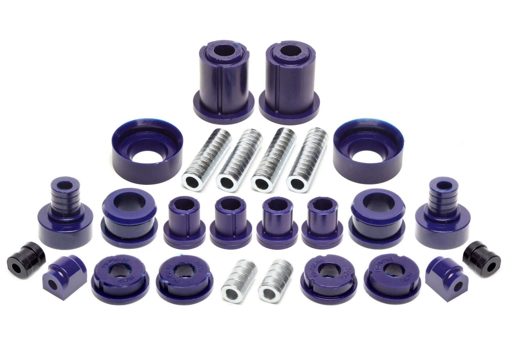 TA Technix PU-​Buchsen Kit 32-​teilig / Vorderachse+Hinterachse / Vorderachse mit Ø 23mm Stabi / M3 Exzenter / Hinterachse...
