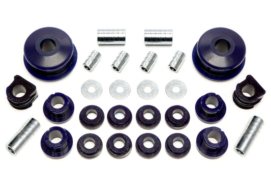 TA Technix PU-​Buchsen Kit 28-​teilig / Vorderachse mit 19mm Stabi / passend für Audi A3 (8L)/ Seat Leon, Toledo II (1M)/ ...