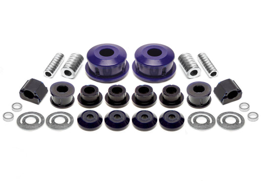 TA Technix PU-​Buchsen Kit 26-​teilig / Vorderachse mit 20mm Stabi / passend für Seat Arosa (6H)/ VW Lupo (6X/6E)/ Polo (6...