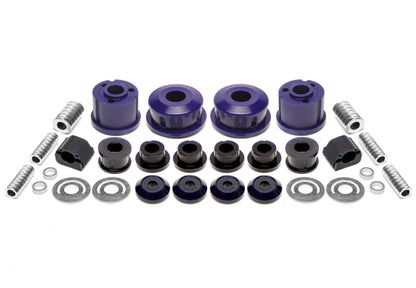 TA Technix PU-​Buchsen Kit 30-​teilig / Vorderachse mit 18mm Stabi +Hinterachse Ø 71,5mm / passend für VW Polo 6N2