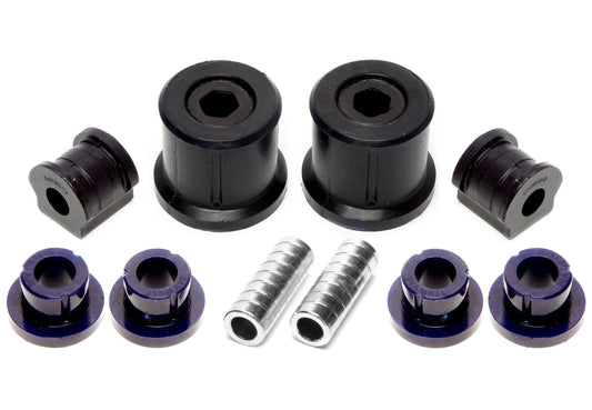 TA Technix PU-​Buchsen Kit 10-​teilig / Vorderachse mit Stabi 18mm / passend für Seat Ibiza, Cordoba (6L)/ Skoda Fabia, Ro...