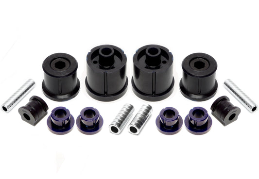 TA Technix PU-​Buchsen Kit 14-​teilig / Vorderachse mit Stabi 16mm +HA Ø =72mm / passend für Seat Ibiza, Cordoba (6L)/ Sko...