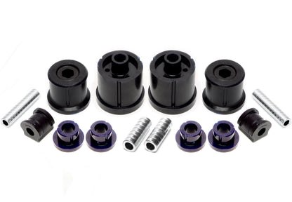 TA Technix PU-​Buchsen Kit 14-​teilig / Vorderachse mit Stabi 18mm +HA Ø =72mm / passend für Seat Ibiza, Cordoba (6L)/ Sko...