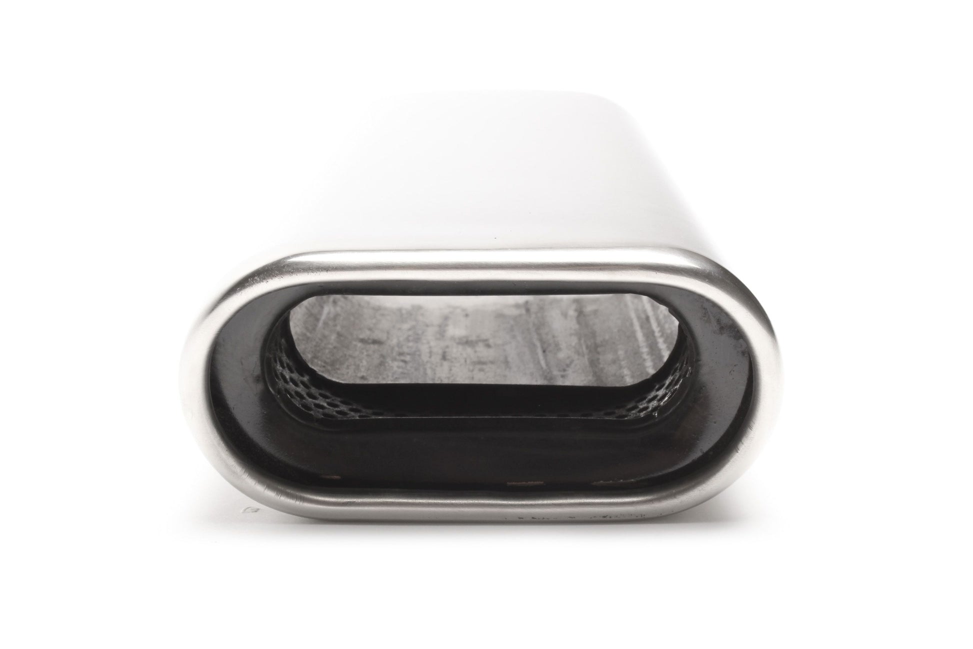 TA Technix Endrohr Edelstahl universal 70 x 140mm flach / oval
