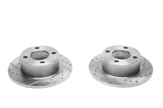 TA Technix Sport Bremsscheiben Satz Hinterachse passend für Audi 100
