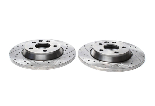 TA Technix Sport Bremsscheiben Satz Hinterachse passend für Ford Galaxy / Seat Alhambra / VW Sharan / T4