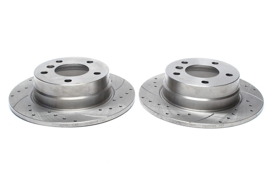 TA Technix Sport Bremsscheiben Satz Hinterachse passend für BMW 116i/118i E81 / F20
