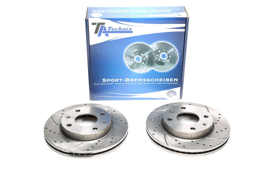 TA Technix Sport Bremsscheiben Satz Vorderachse passend für Hyundai Elantra / Elantra Stufenheck / Matrix