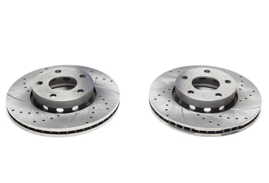 TA Technix Sport Bremsscheiben Satz Vorderachse passend für Audi 80 Avant B4, Coupe Typ 89Q