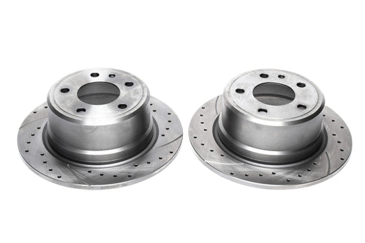TA Technix Sport Bremsscheiben Satz Hinterachse passend für BMW 5er Serie E34 iX Modelle