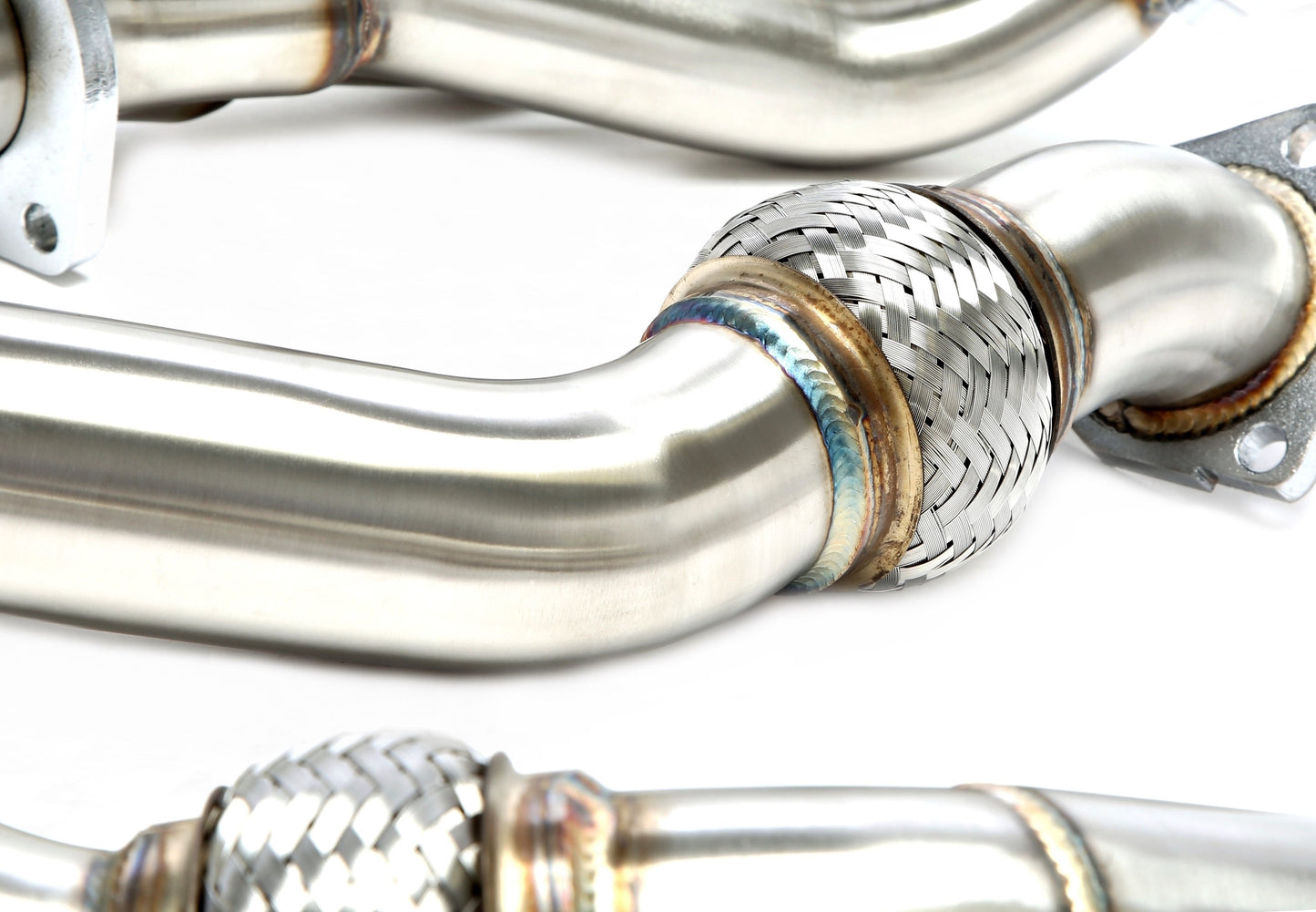 TA Technix Fächerkrümmer mit Flexrohr passend für Audi TT 3.2 VR6 (8N), VW Golf IV R32 (1J)