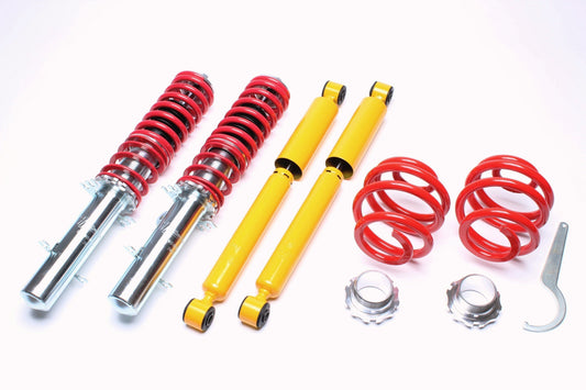 TA Technix Gewindefahrwerk passend für Audi A3 Quattro (8L), TT Quattro (8N)/ Seat Leon 4x4 (1M)/ Skoda Octavia 4x4 (1U)/ ...