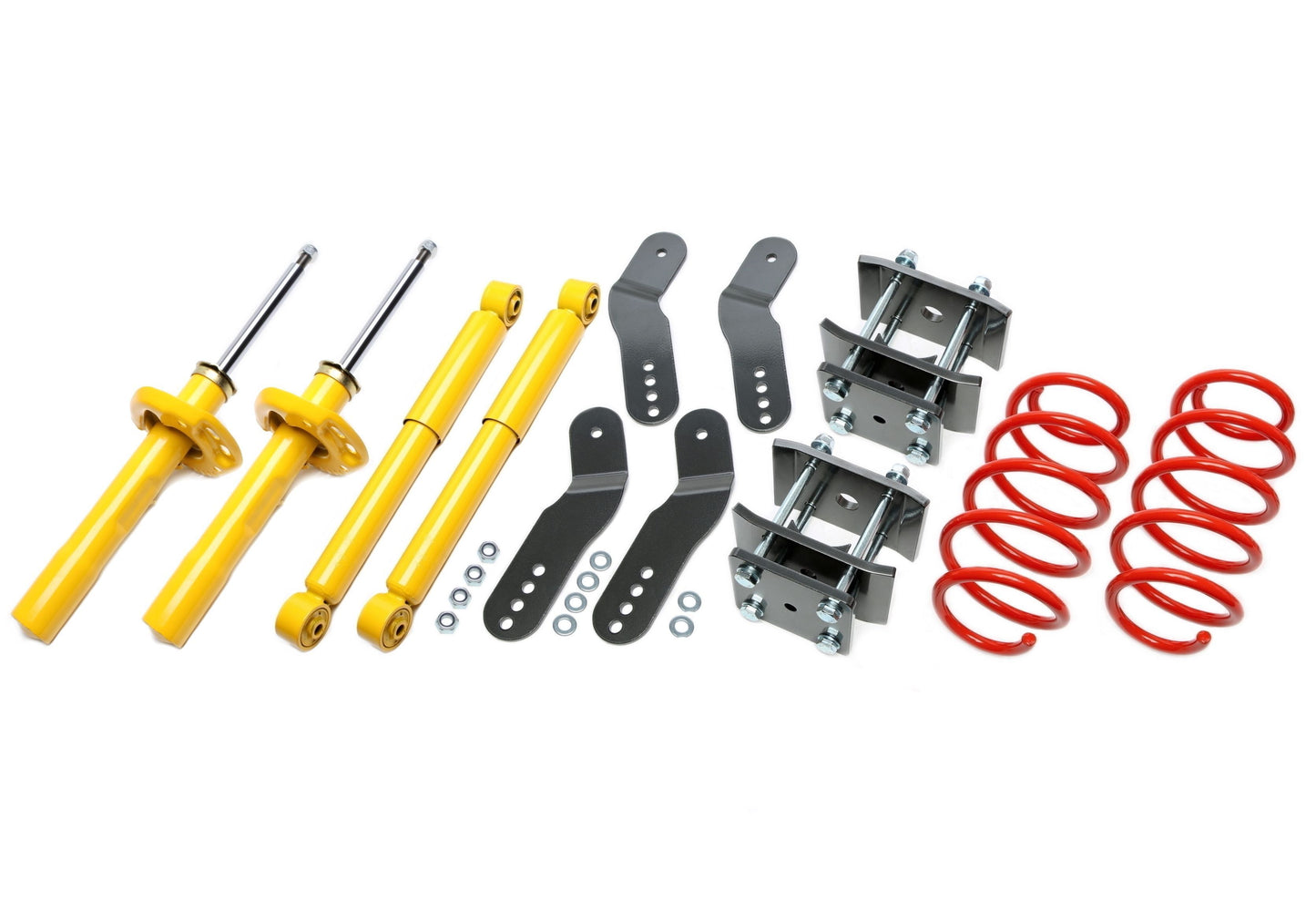 TA Technix Sportfahrwerk passend für VW Caddy III+IV Typ 2K/2KN 55/45-​75mm