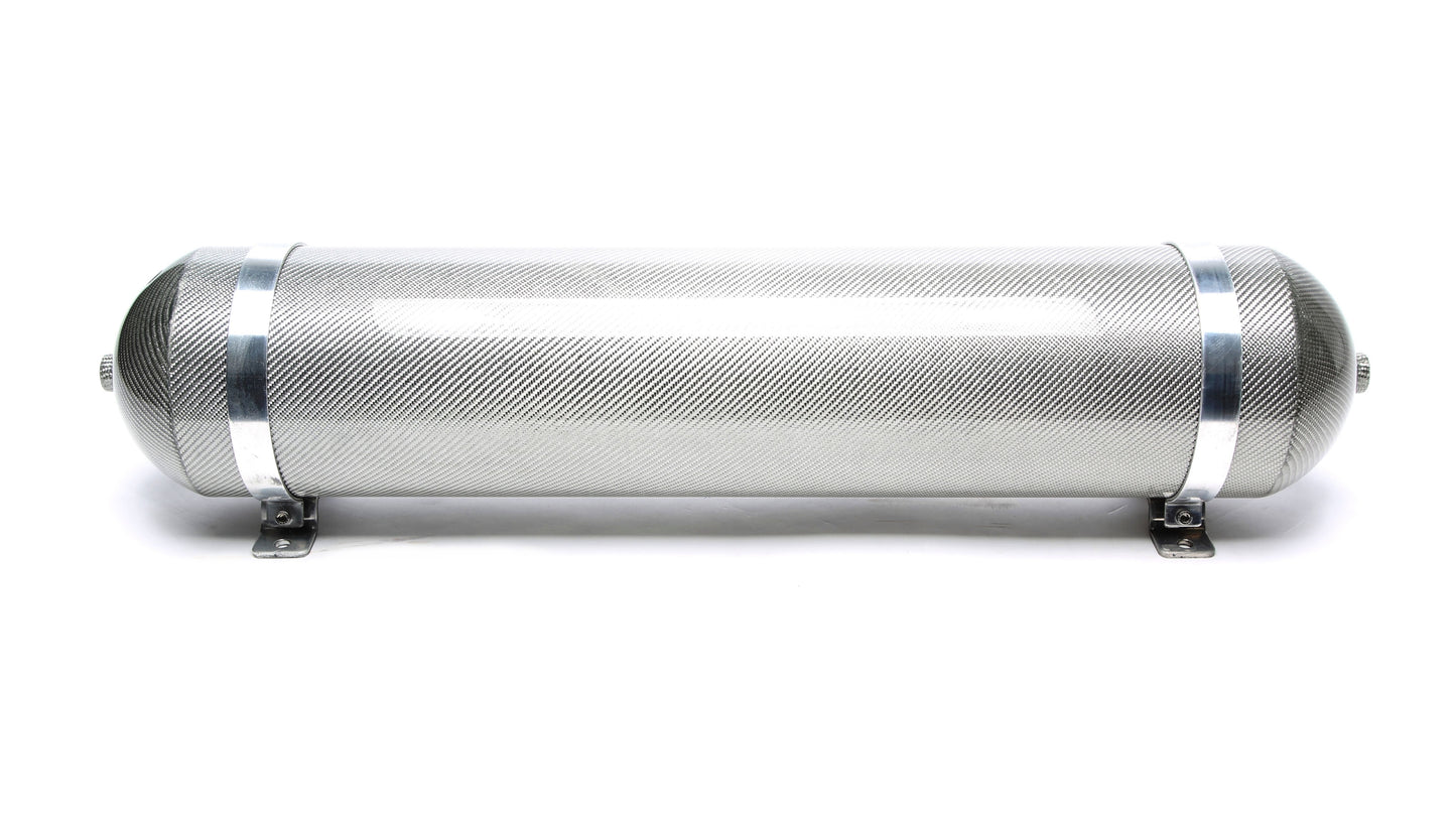 TA Technix nahtloser Lufttank 19 Liter / Lufttank silber mit echt Carbon Furnier