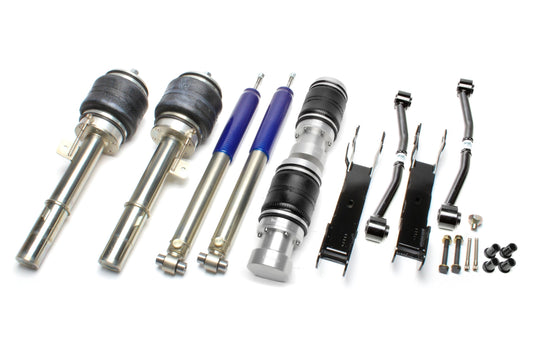 TA Technix /Viair härteverstellbares Luftfahrwerk passend für BMW 1er Serie E81, E82, E87, E88, 3er Serie E90-​E93