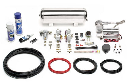 TA Technix /Viair härteverstellbares Luftfahrwerk passend für Seat Ibiza II, Cordoba (6K)/ VW Polo 6N