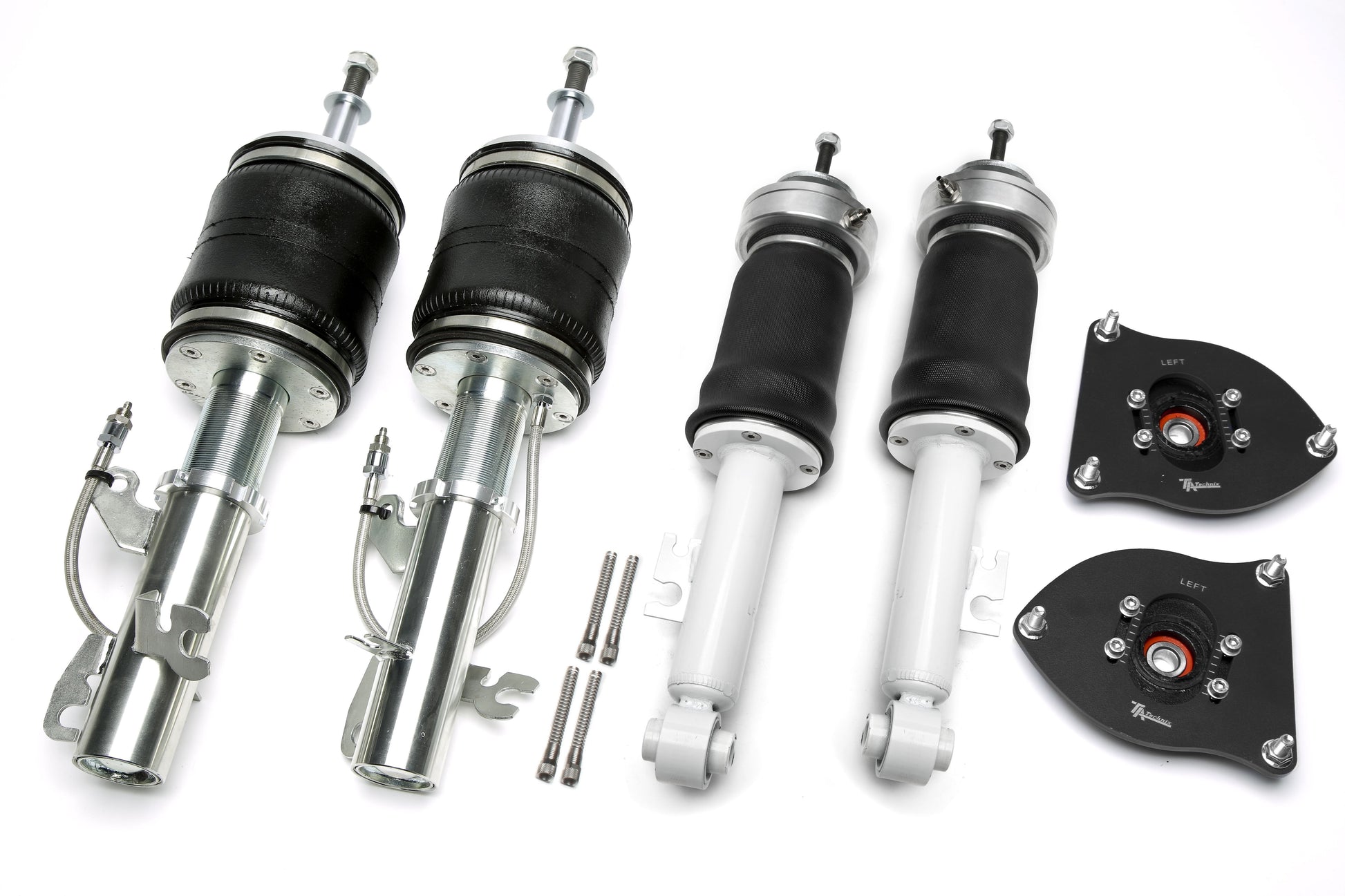 TA Technix verstärktes Domlager Set / Airride / Luftfahrwerk + Gewindefahrwerk / passend für BMW Mini / Mini Cabriolet (R50)