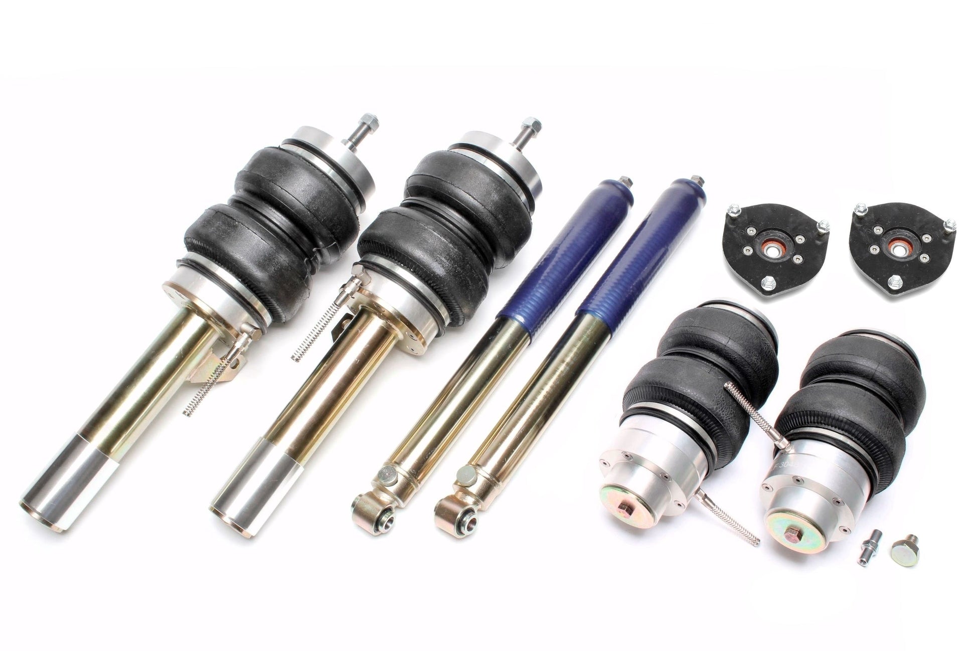 TA Technix /Viair härteverstellbares Luftfahrwerk passend für Audi A3 (8P)/ Seat Altea, Leon, Toledo (1P/5P)/ Skoda Octavi...