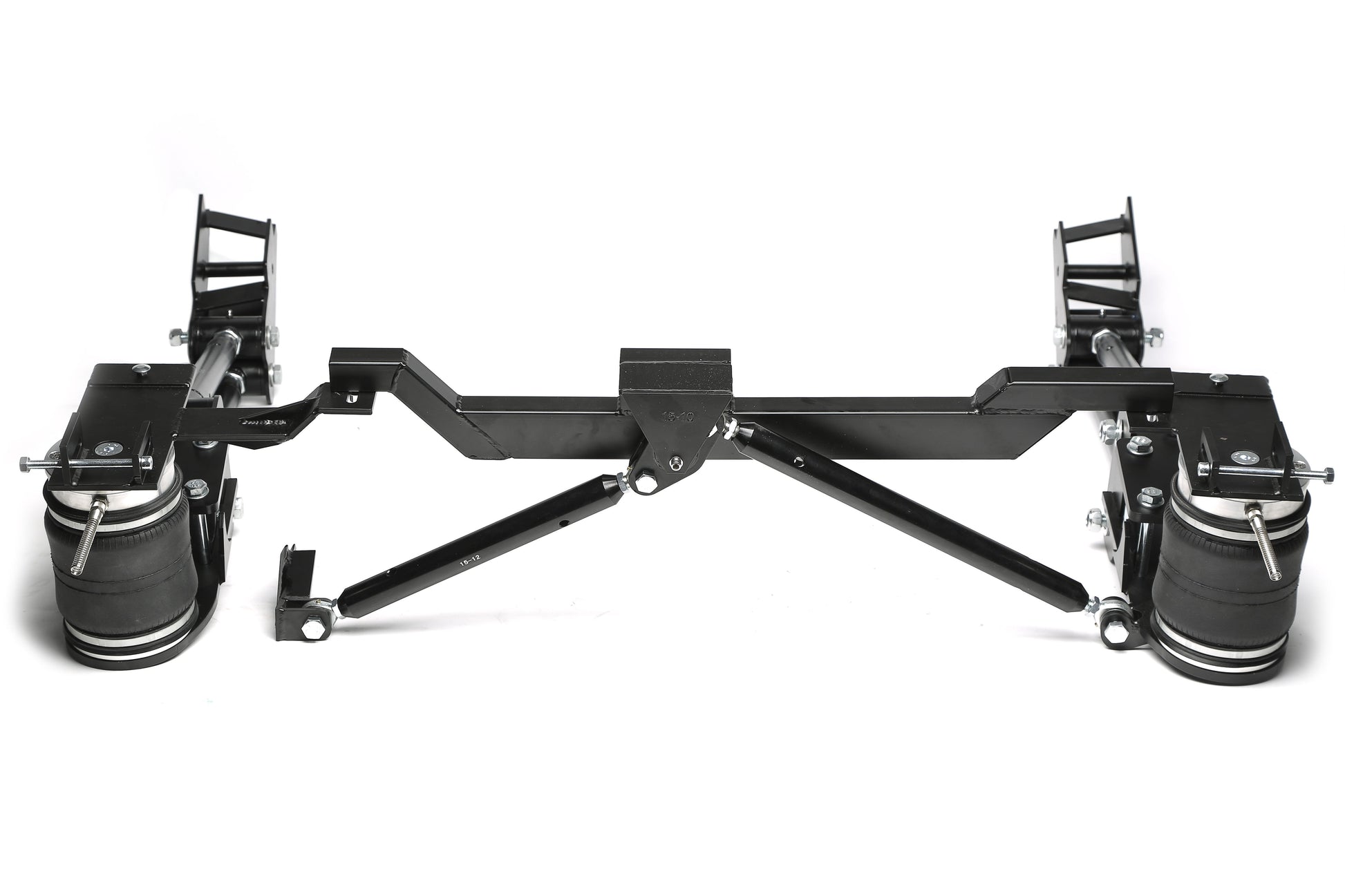 TA Technix härteverstellbarer Luftdämpfersatz passend für Hinterachse+Blattfedernumrüstkit VW Caddy I