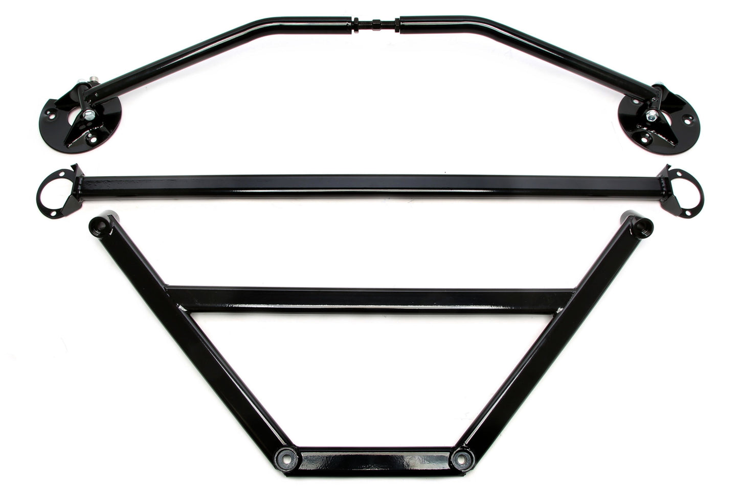 TA Technix Stahl-​Domstreben Kit schwarz passend für BMW 3er Serie E30