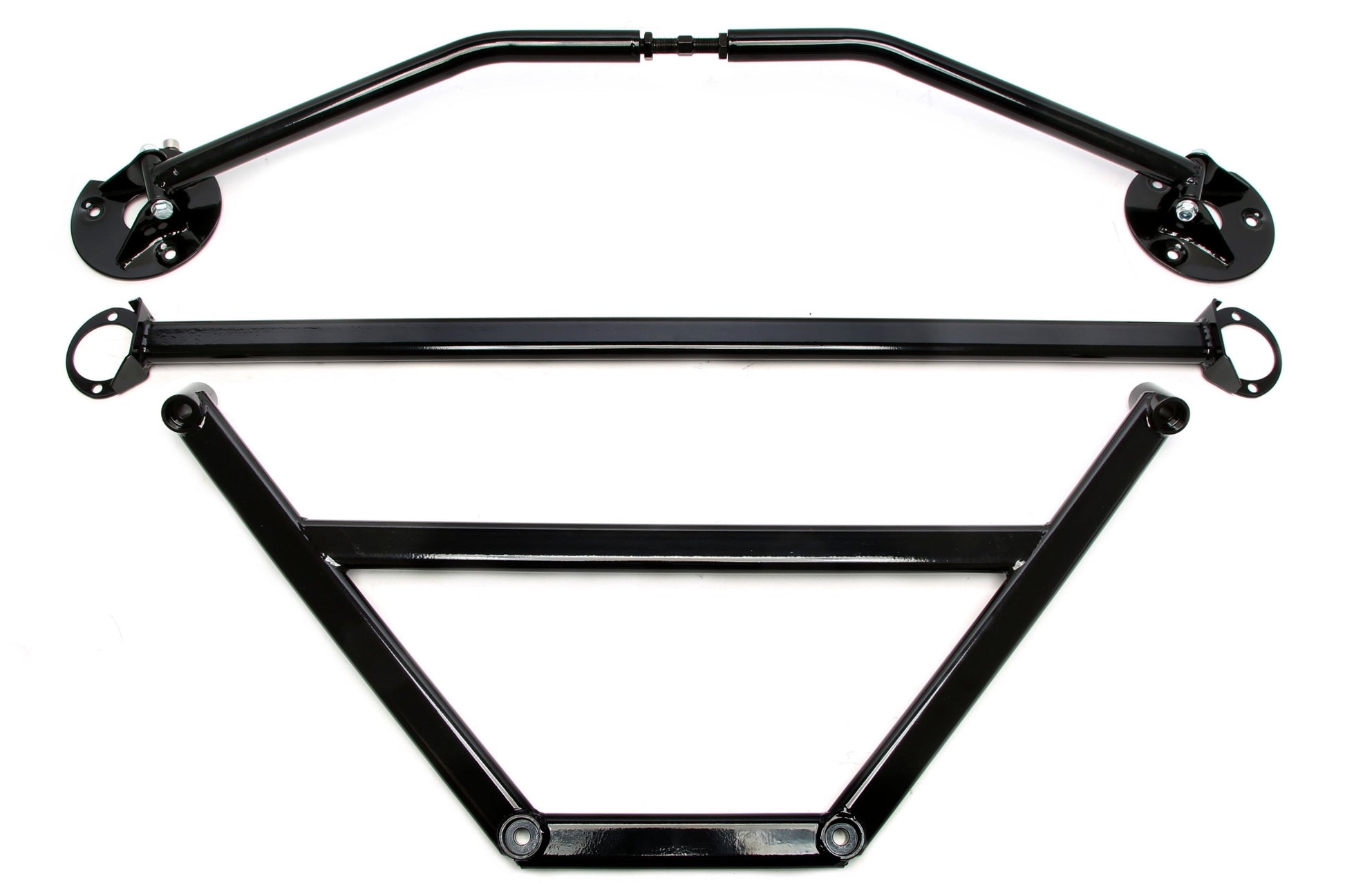 TA Technix Stahl-​Domstreben Kit schwarz passend für BMW 3er Serie E30