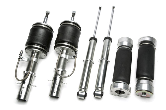 TA Technix Luftdämpfersatz mit Verstellsystem passend für Audi A3 (8L), TT (8N)/ Seat Leon, Toledo II (1M)/ Skoda Octavia ...