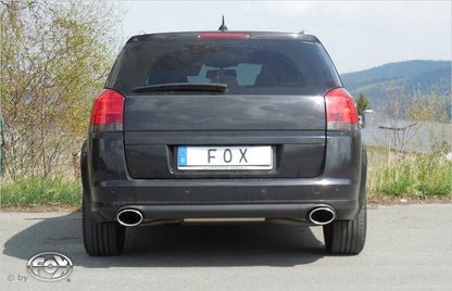 Opel Signum Sportheck Endschalldämpfer Ausgang rechts/links - 140x90 Typ 44 rechts/links