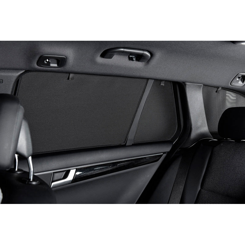 Satz Car Shades (Hintertüren) kompatibel mit Audi Q4 (F4B) E-Tron 2021- exkl. Sportback (2-teilig)