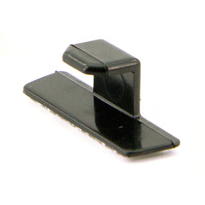 Ersatz-Clip P02 - Kunststoff selbstklebend Hakenmodell