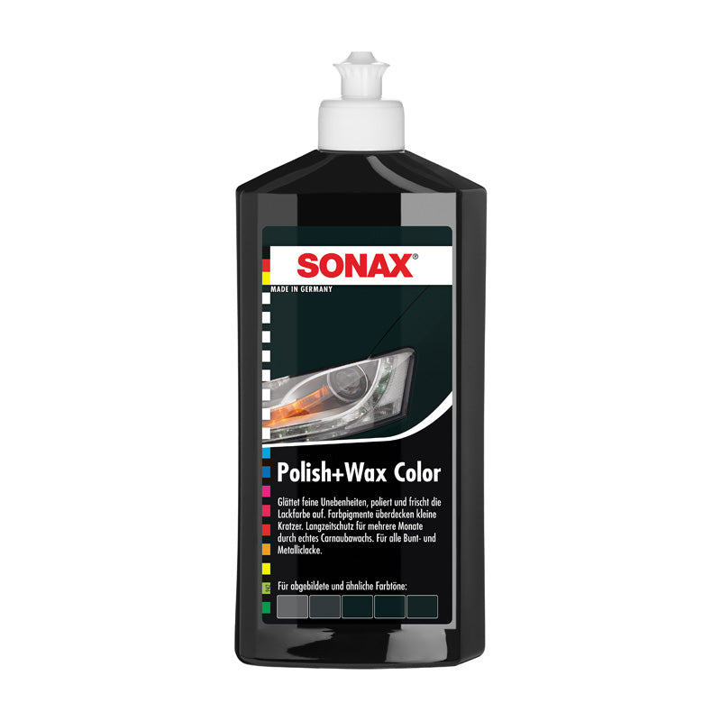 Sonax 296.100 Polish & Wax schwarz 500 ml