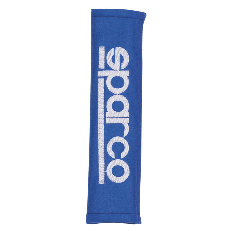 Sparco Satz Gurtpolster - Gesticktes Logo - Blau