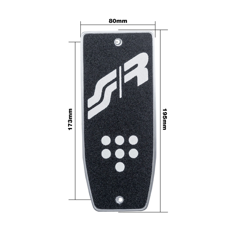 Simoni Racing Fußstütze 'Anti-Slip' - Aluminium/Schwarz