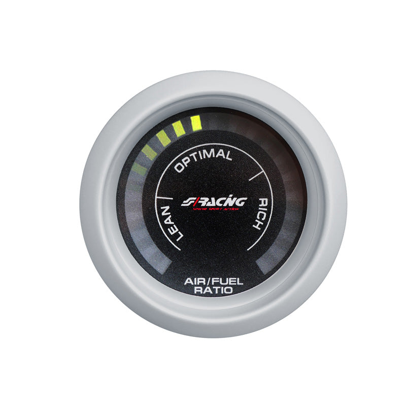 Simoni Racing Digitales Instrument Air-Fuel - Luft/Brennstoff Menge - 52mm - Alu Rand