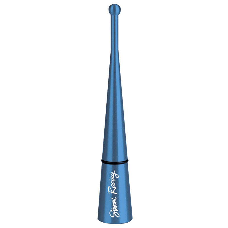 Simoni Racing Aluminium Antenne 8V - Blau - Länge 9cm