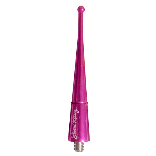 Simoni Racing Aluminium Antenne 8V - Rosa - Länge 9cm