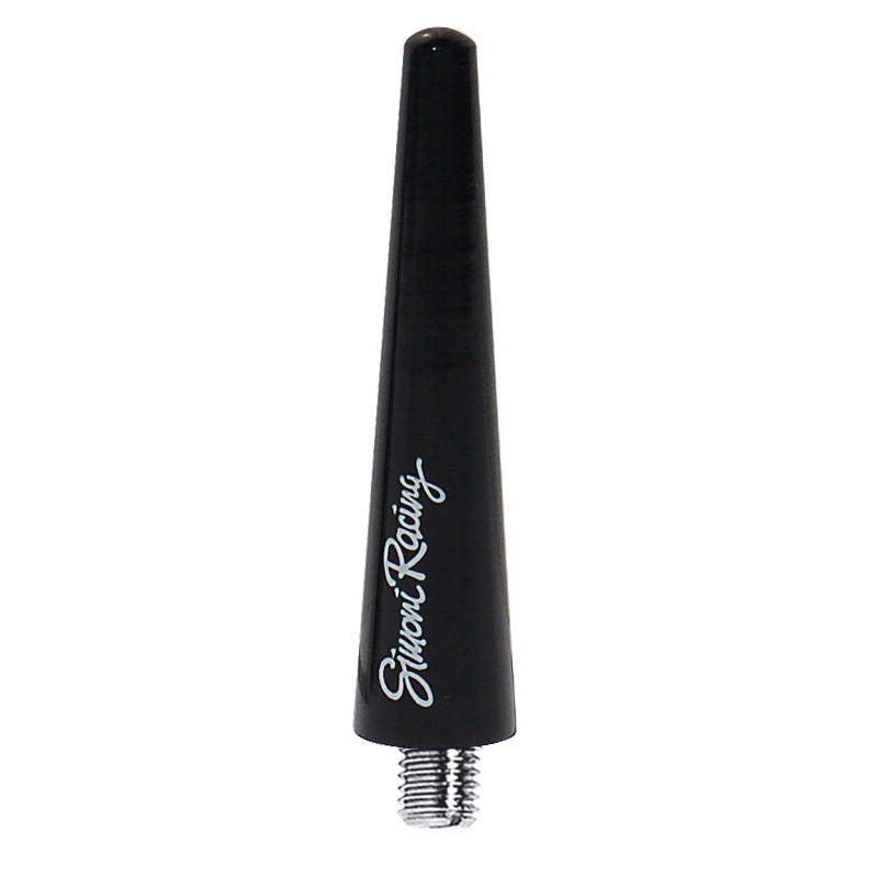 Simoni Racing Aluminium Antenne Short - Schwarz - Länge 6cm