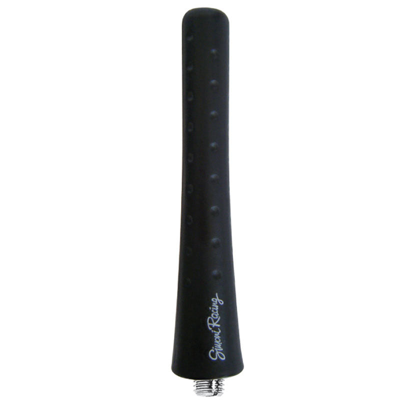 Simoni Racing Aluminium Antenne Gummi - Schwarz - Länge 8cm