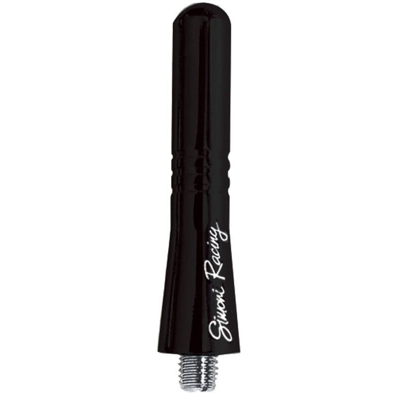 Simoni Racing Aluminium Antenne Bermuda - Schwarz - Länge 6cm