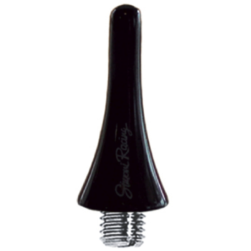 Simoni Racing Aluminium Antenne Mini - Schwarz - Länge 3cm