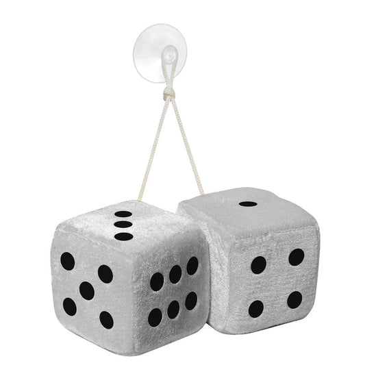 Simoni Racing Microfibre Big Dices 10x10cm - Weiß - Satz à 2 Stück