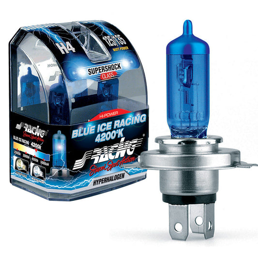 Simoni Racing Halogen Birnen 'Blue Ice Racing' H11 (4200K) 12V/55W, Satz à 2 Stück ECE-R37