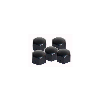 Simoni Racing Radmutterkappen - 19mm - Schwarz - Satz à 20 Stück