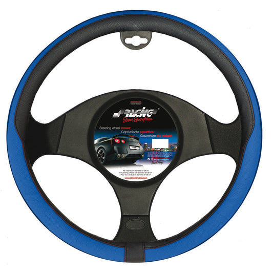 Simoni Racing Lenkradhülle Tidy - 37-39cm - Schwarz/Blau