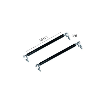 Simoni Racing Satz universelle Stabilisatorstangen für DTM Splitters - Länge 15cm - Satz à 2 Stück