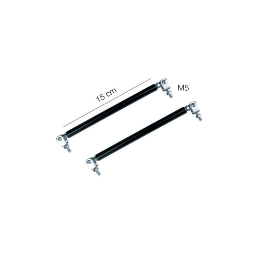 Simoni Racing Satz universelle Stabilisatorstangen für DTM Splitters - Länge 15cm - Satz à 2 Stück