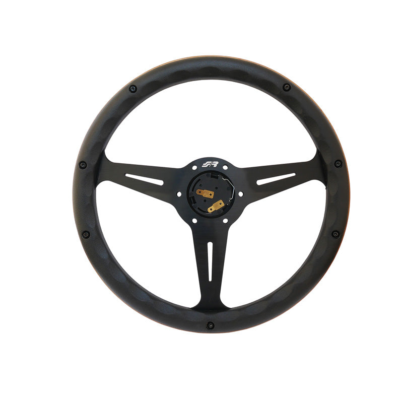 Simoni Racing Sportlenkrad Futa 350mm - Echt Holz / Schwarz